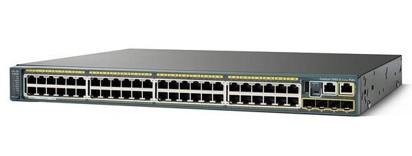 Cisco Genuine Catalyst 2960XR WS - C2960XR - 48FPD - I 48 - Port GigE PoE Switch - The HDDs